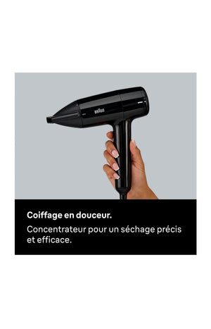 Sèche-cheveux - 1800 W - Noir