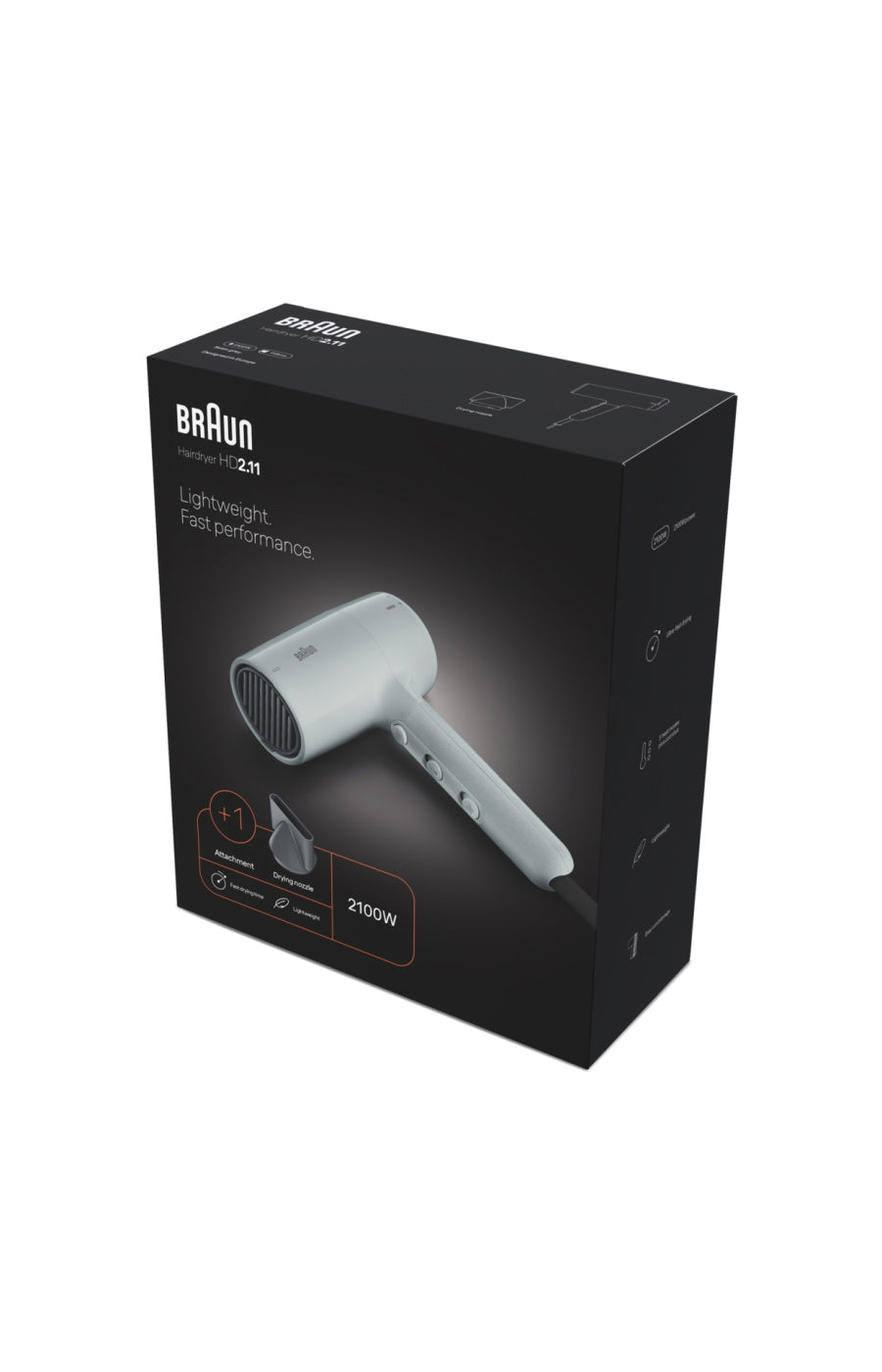 Sèche-cheveux - 2100 W - Blanc