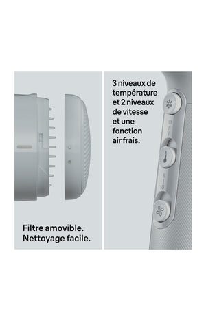 Sèche-cheveux - 2100 W - Blanc
