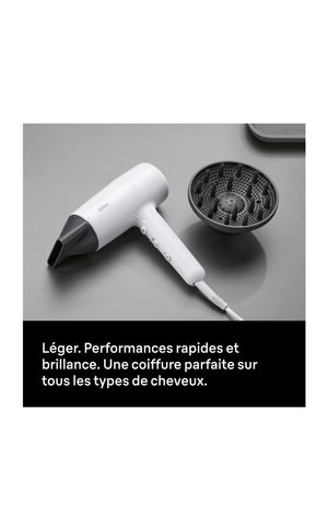 Sèche-cheveux - 2200 W - Blanc