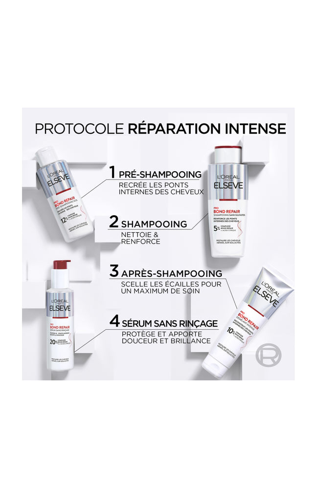 Elsève Total Repair 5 – La routine réparatrice complète pour cheveux très abîmés revitalisés