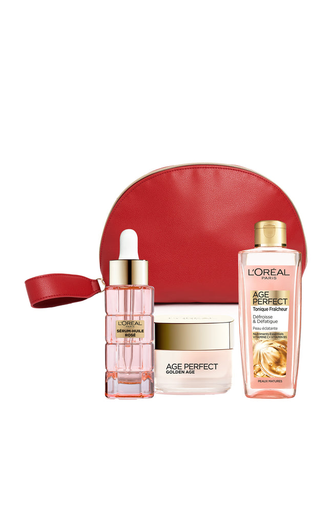 Trousse Routine - Age Perfect Golden - Peaux Matures