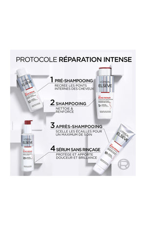 Elsève Routine Pro Bond Repair avec Leave-in – Le soin reconstructeur de niveau professionnel