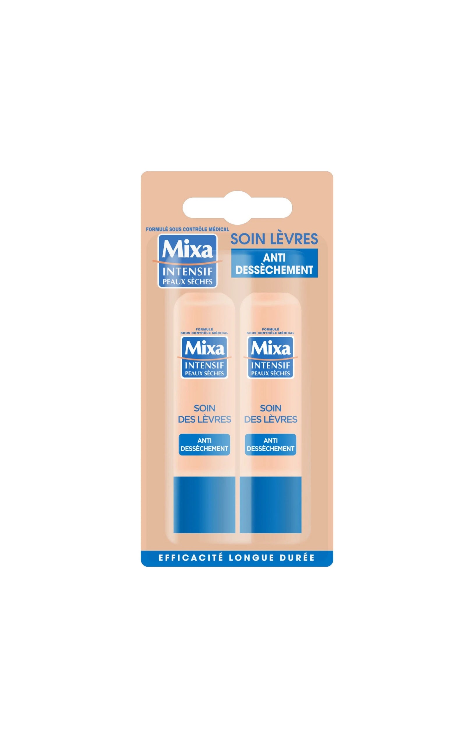 Sticks à lèvres - Beurre de karité & vitamine E - 2 unités