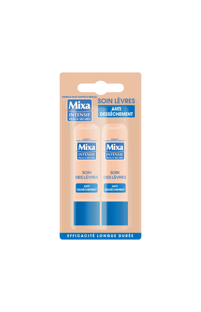 Sticks à lèvres - Beurre de karité & vitamine E - 2 unités