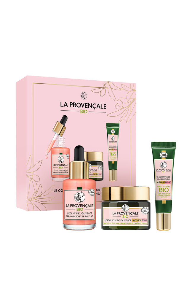 Coffret rose - Activateur d'éclat - 3 produits