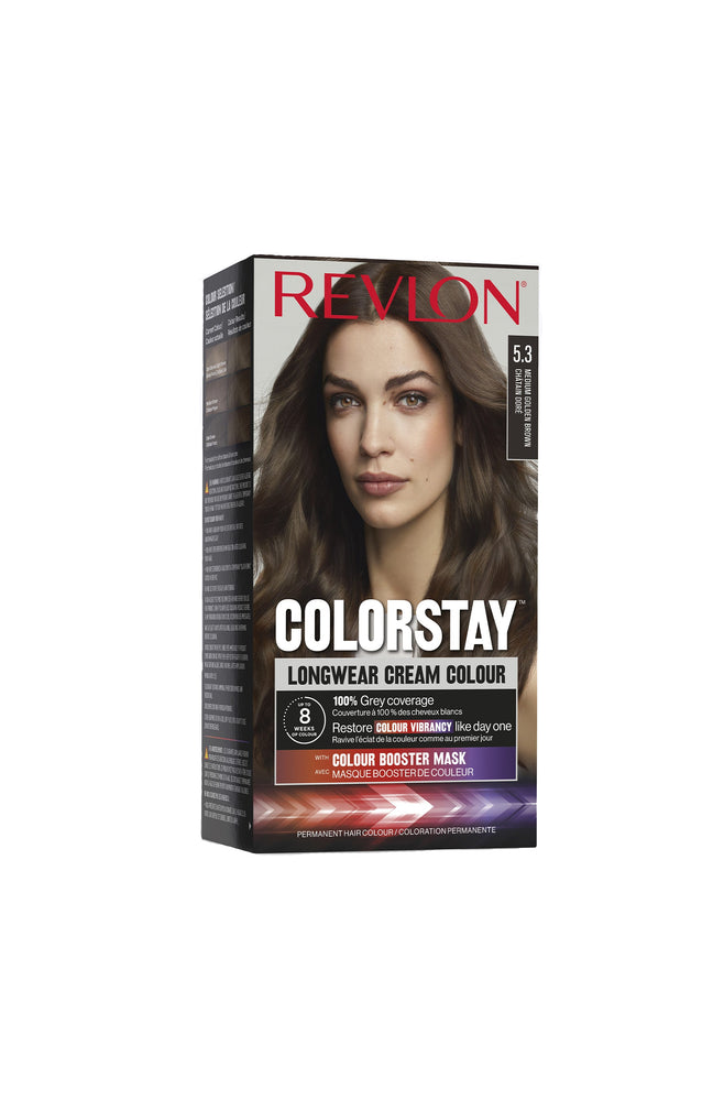 2 colorations permanentes - Colorstay - 5.3 Châtain Clair Doré