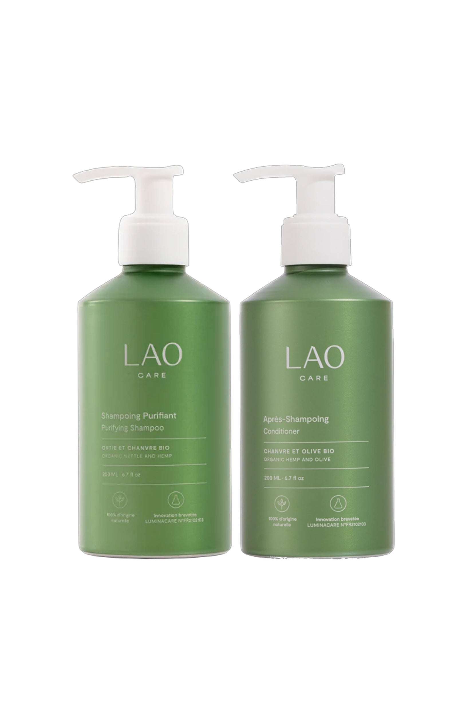 Routine légèreté - 2 x 200 ml - 2 produits