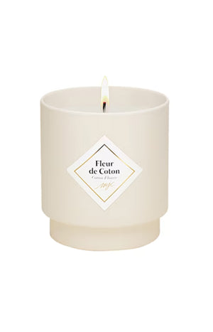 Bougie parfumée - Fleur de coton - Bracelet Or acier inoxydable - 180 g