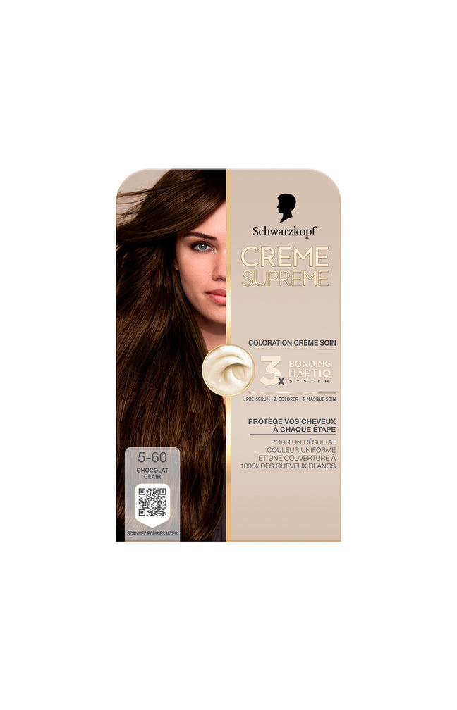 Coloration - Crème supreme - 5-60 Chocolat clair