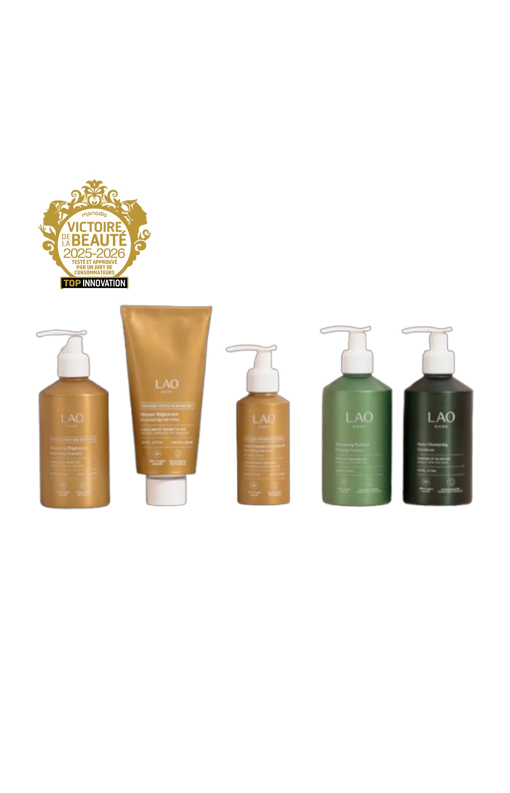 Rituel cure & entretien cheveux fins - 4 x 200 ml et 1 x 100 ml - 5 produits