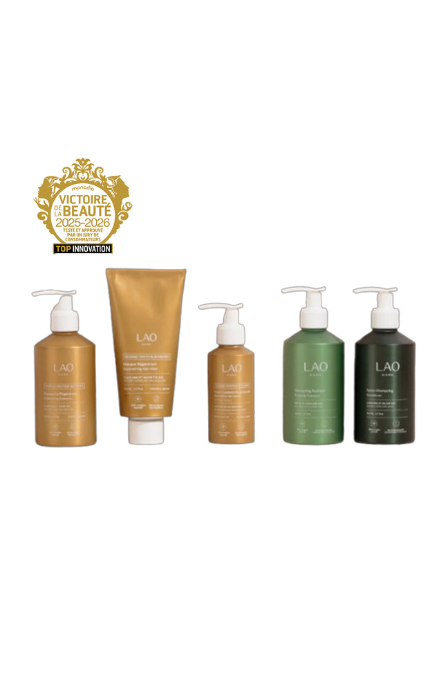 Rituel cure & entretien cheveux fins - 4 x 200 ml et 1 x 100 ml - 5 produits