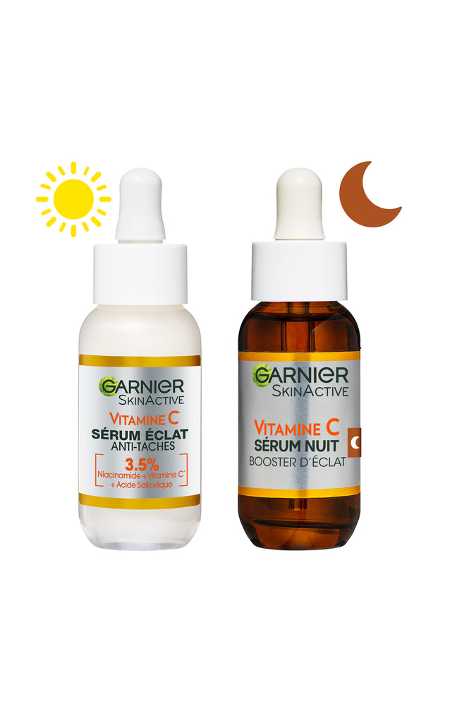Duo sérums - Jour & nuit - Anti taches & booster éclat - 2 x 30 ml