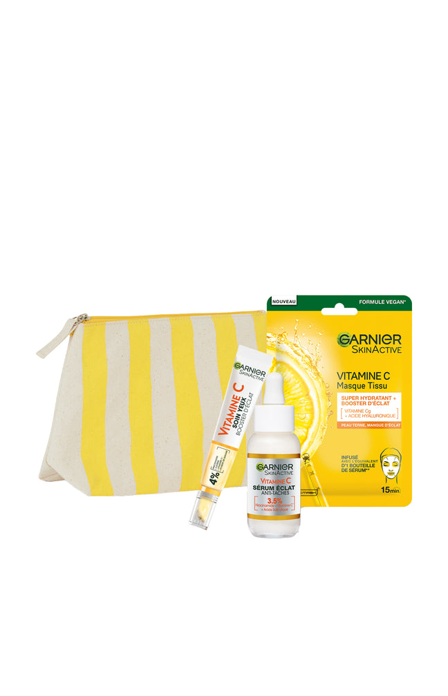 Trousse routine - Booster éclat - Vitamine C & acide hyaluronique