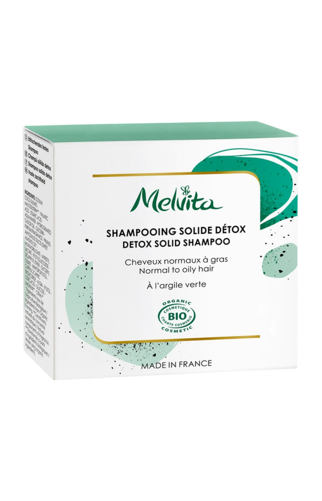 Shampoing détox solide - Argile verte - 55 g