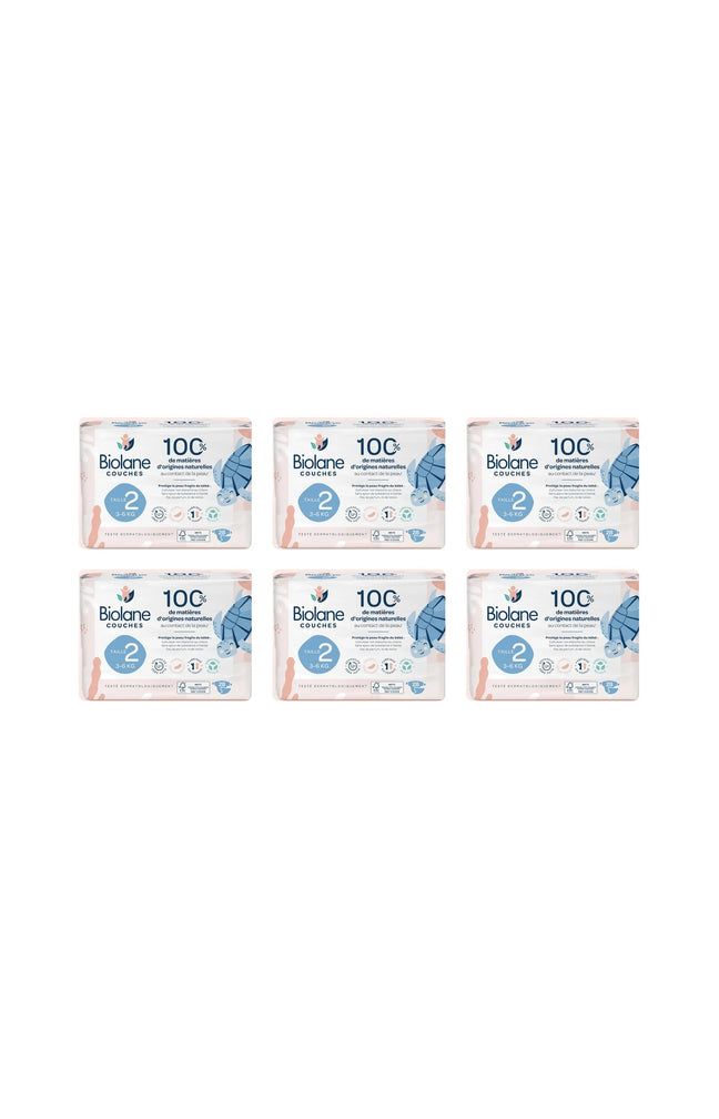Couches - Bébé - 6 x 27 unités