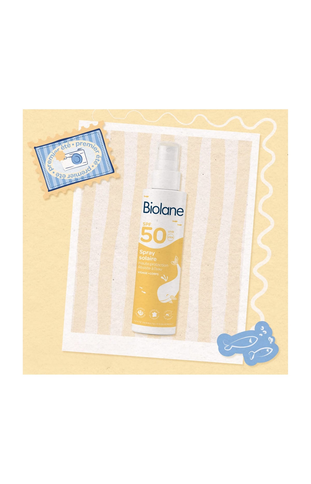 Spray solaire SPF 50 - Visage & corps - Enfant