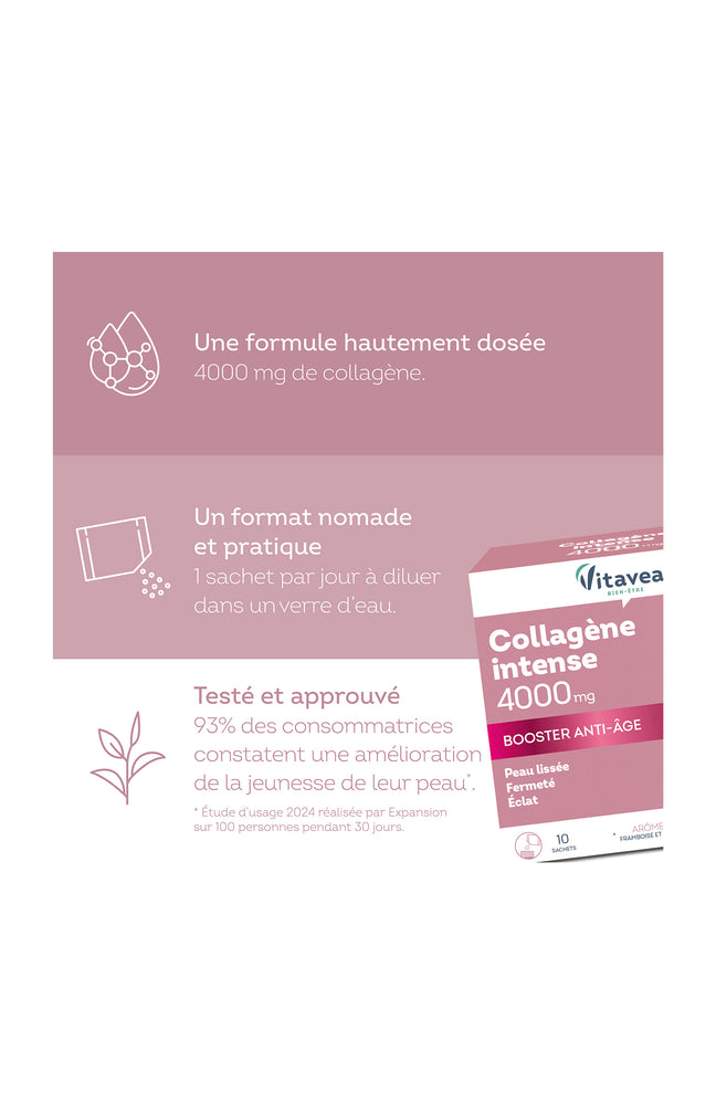 Collagène Intense - Booster anti-âge - 10 sachets
