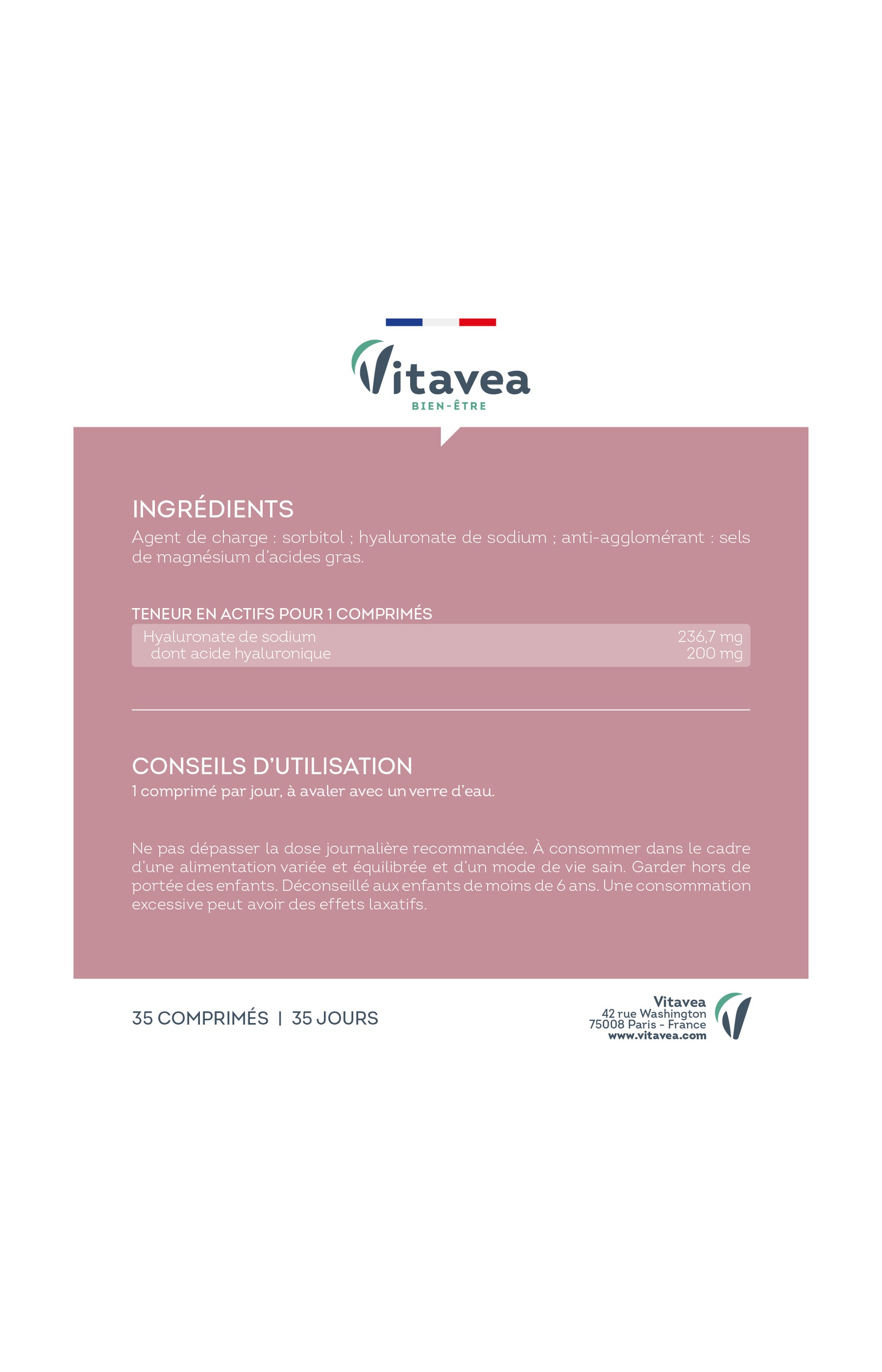 Cure peau & anti-âge - Acide hyaluronique - 35 jours