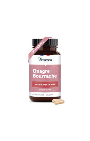 Cure onagre bourrache - Nutrition de la peau - 60 jours