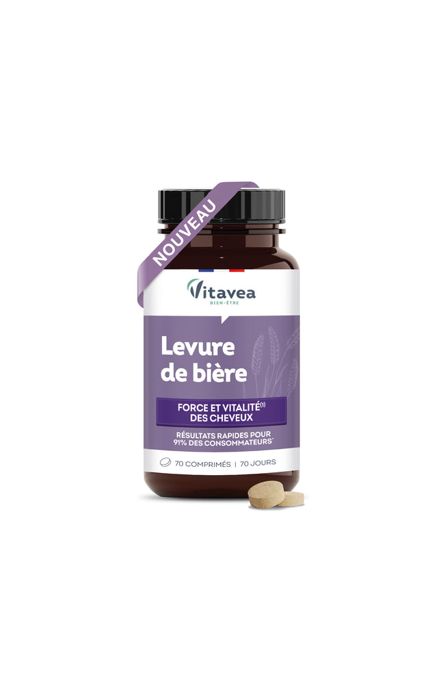 Cure cheveux force & vitalité - Levure de bière - 7 mois