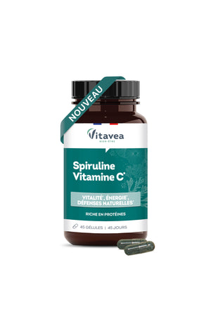 Cure vitalité, énergie & défenses immunitaire - Spiruline vitamine C - 45 jours