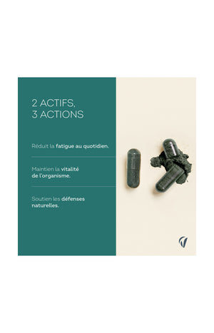 Cure vitalité, énergie & défenses immunitaire - Spiruline vitamine C - 45 jours