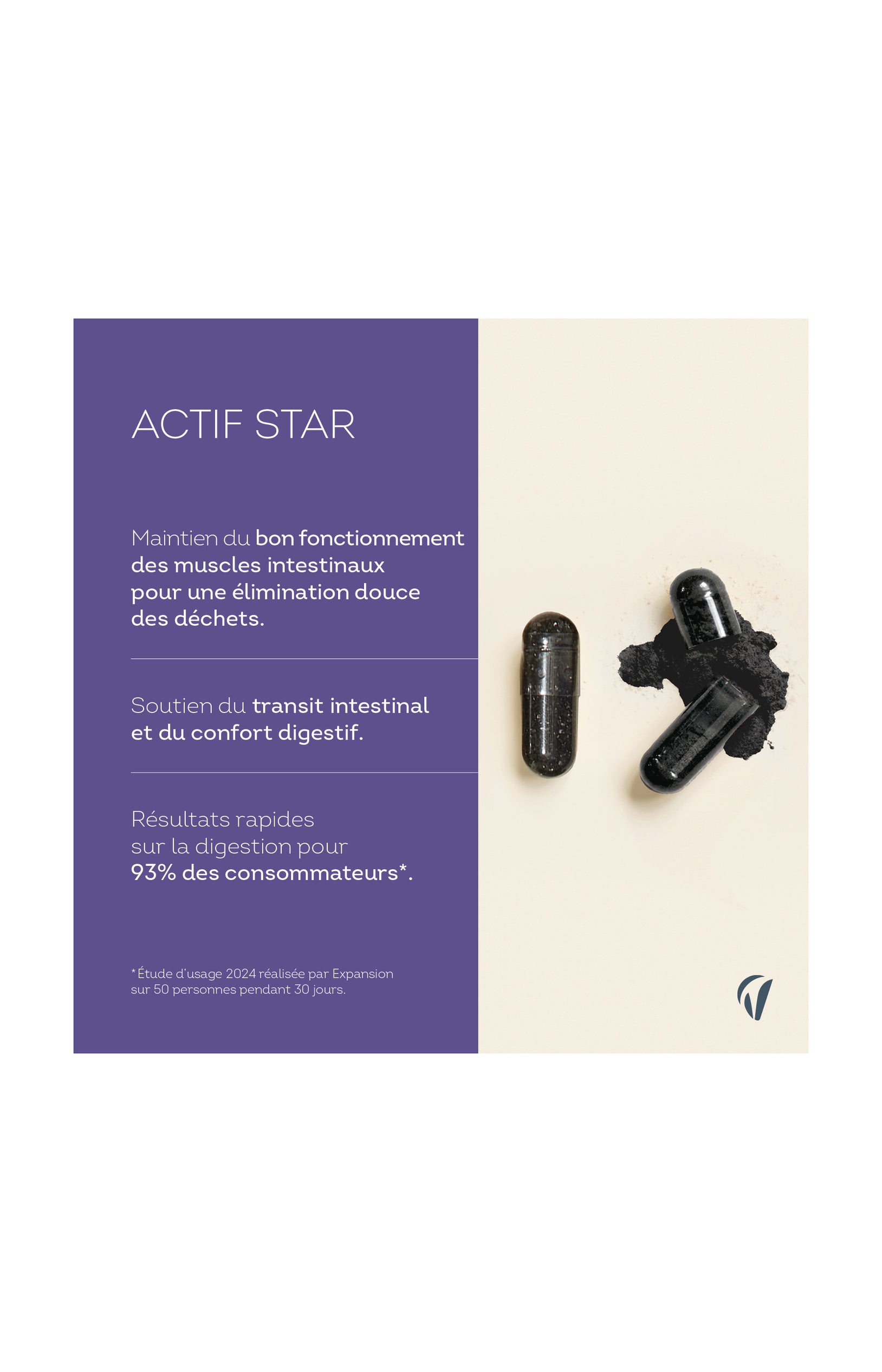 Cure confort digestif - Charbon végétal - 56 gélules