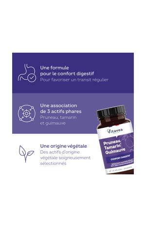 Cure confort digestif - Pruneau, tamarin & guimauve - 25 jours
