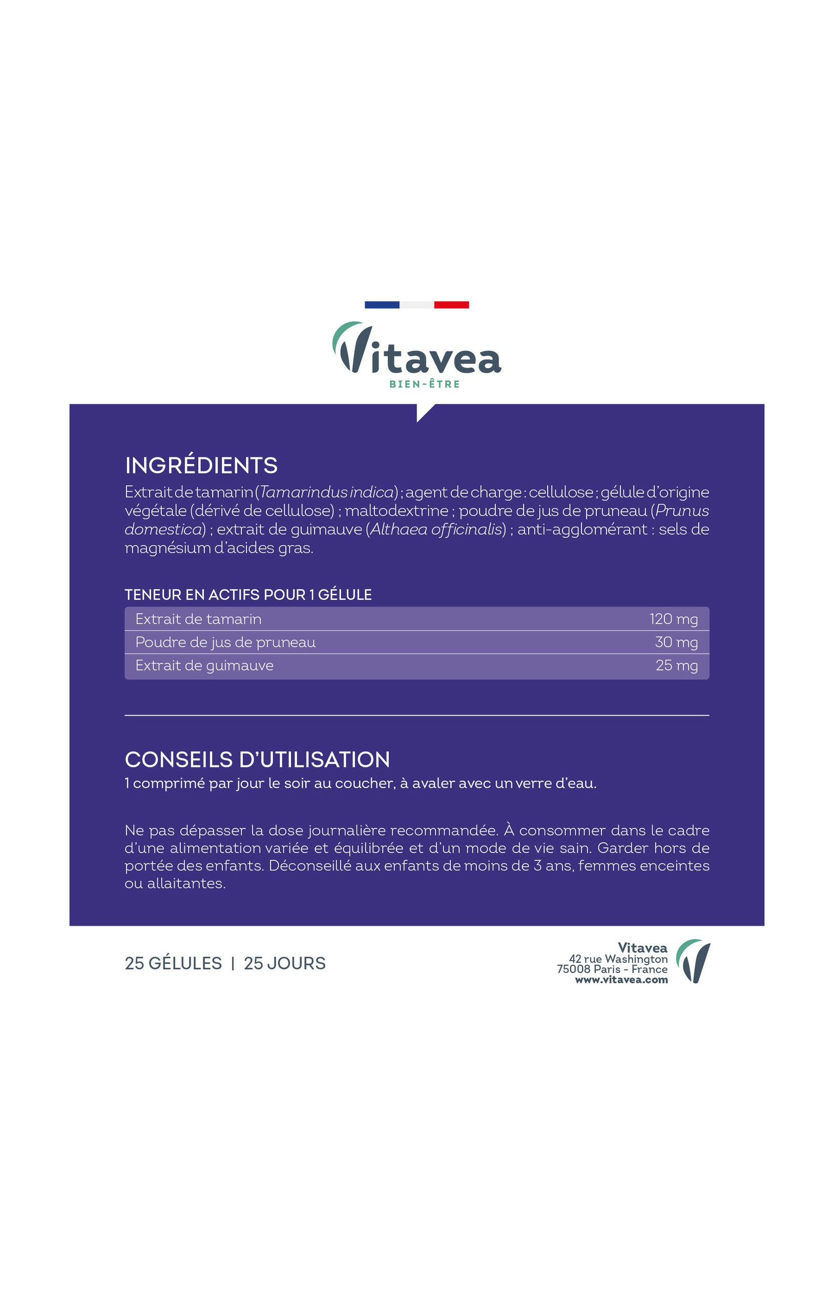 Cure confort digestif - Pruneau, tamarin & guimauve - 25 jours