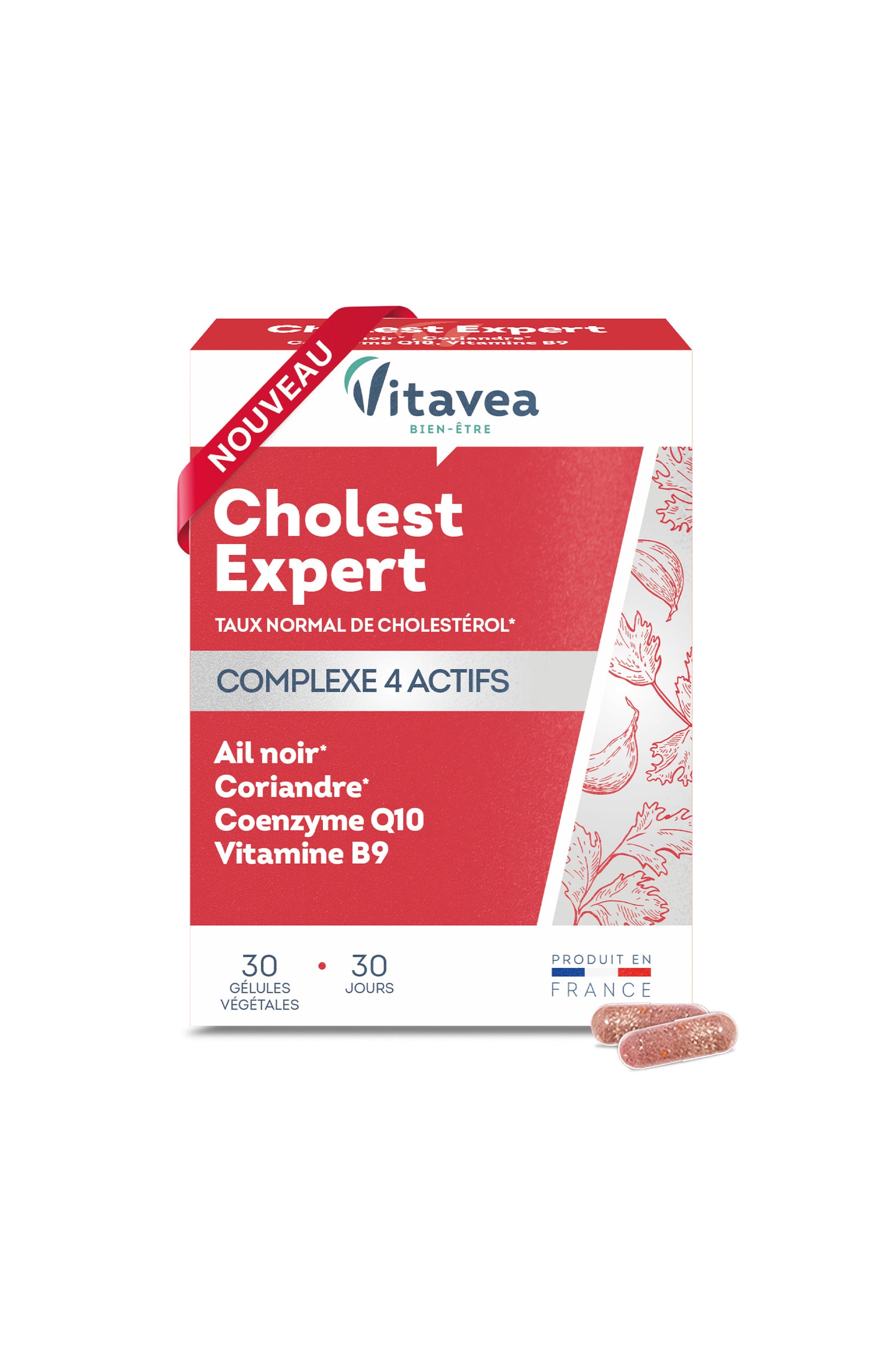 Cure cholest expert - Complexe 4 actifs - 1 mois
