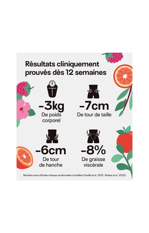 Cure minceur utra slim morosil - Framboise & Hibiscus - Sans sucres - 1 mois