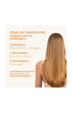 Rituel cure & entretien cheveux fins - 4 x 200 ml et 1 x 100 ml - 5 produits