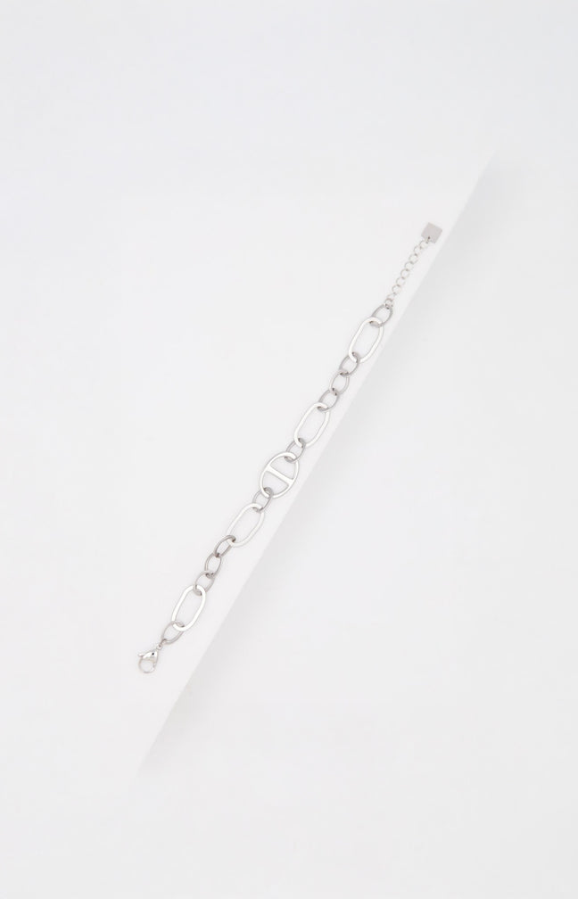 Bracelet - Acier inoxydable - Argenté
