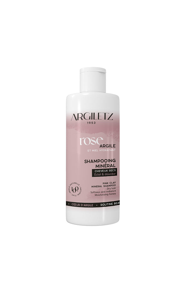 Shampoing éclat - Argile rose - Cheveux secs - 200 ml