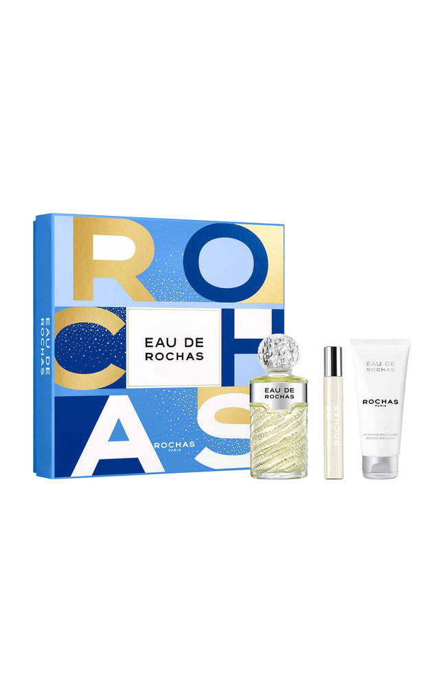 Coffret Eau de Rochas - Hespéridé chypré - 3 produits