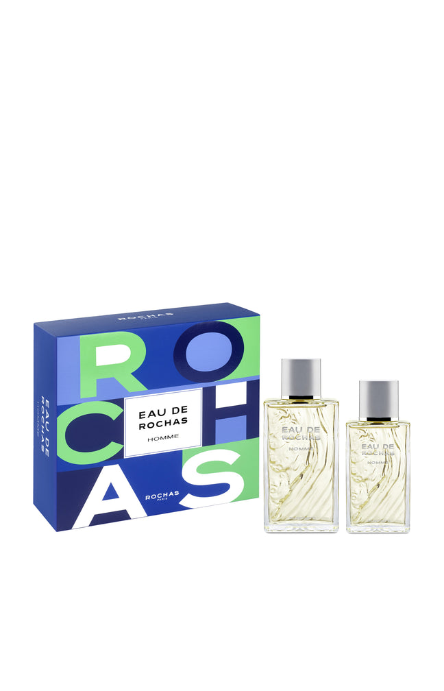 Coffret Eau de Rochas Homme Eau de toilette - Hespéridé aromatique - 2 produits