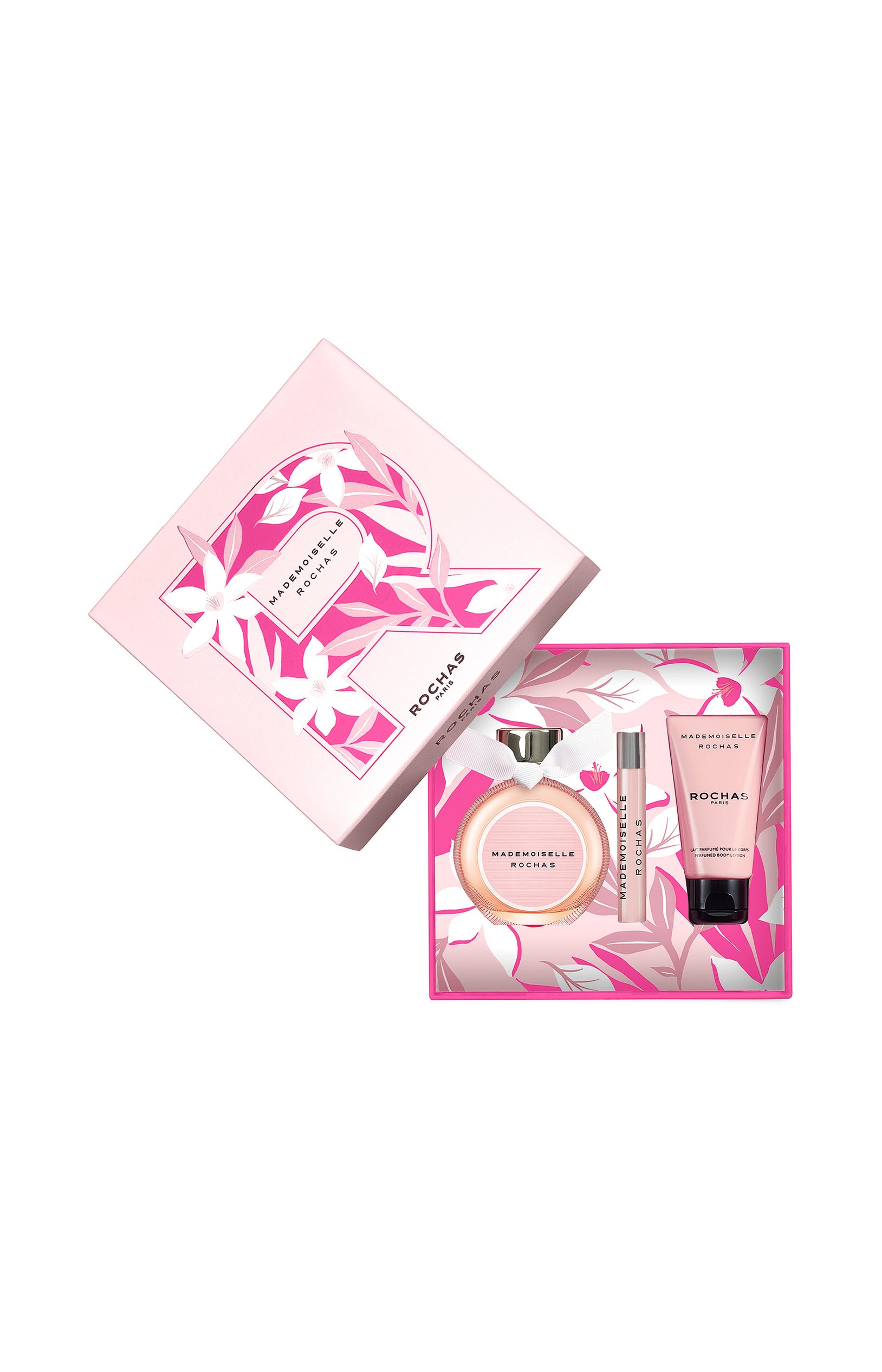 Coffret Mademoiselle Rochas Eau de parfum - Floral fruité - 3 produits