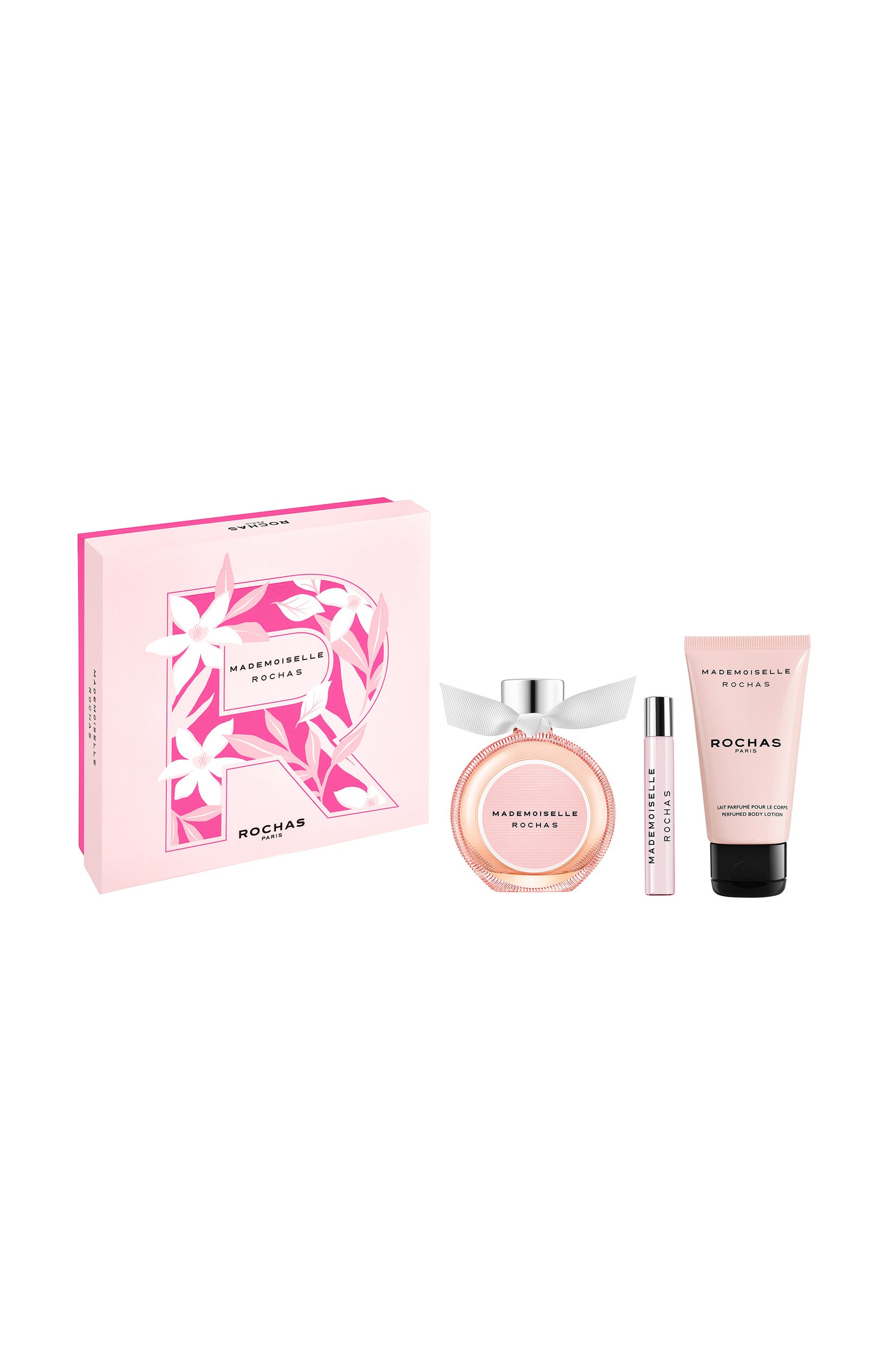 Coffret Mademoiselle Rochas Eau de parfum - Floral fruité - 3 produits