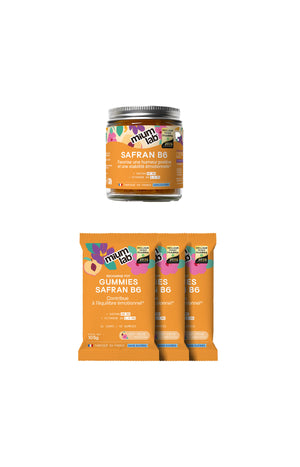 Cure gummies équilibre émotionnel - Pêche & hibiscus - Sans sucres - 3 mois