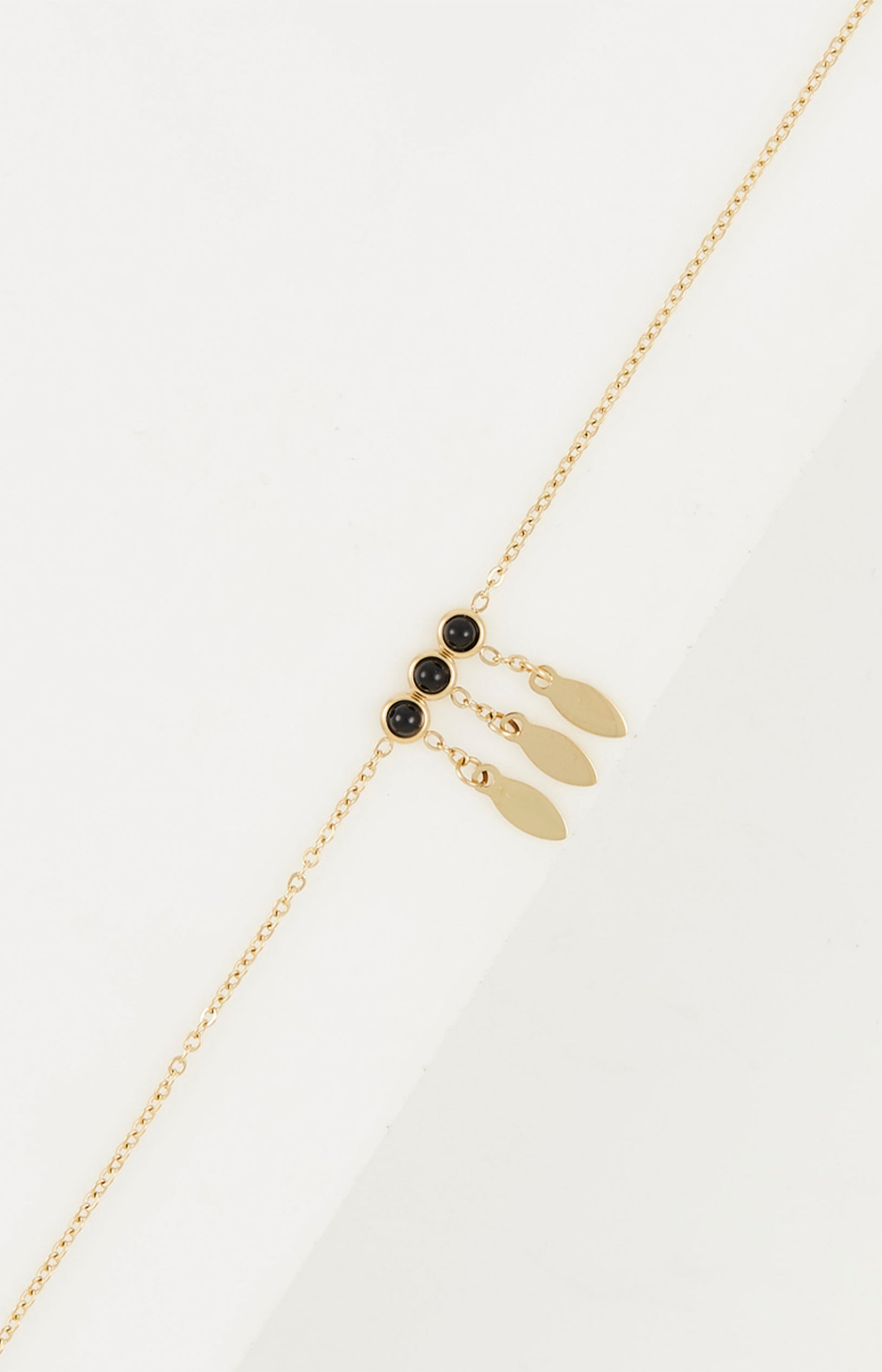 Bracelet - Acier inoxydable - Doré & noir