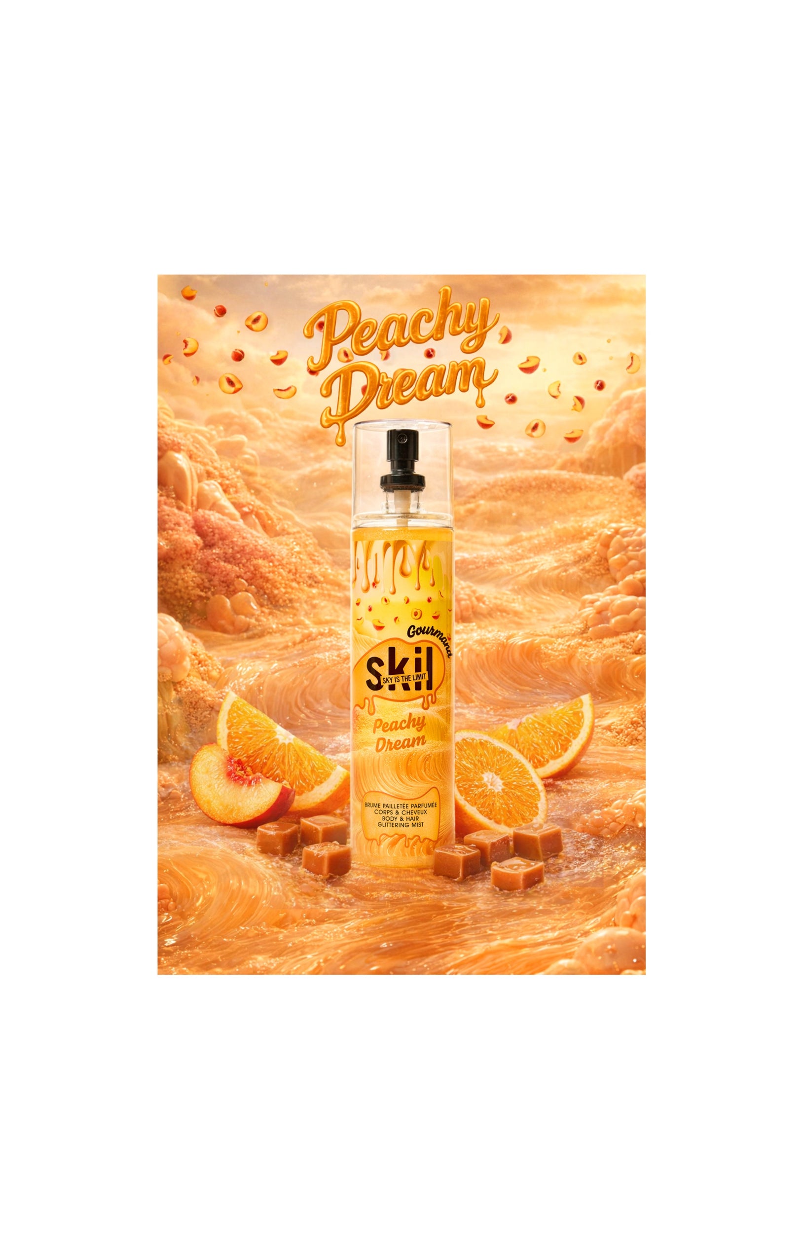 Brume parfumée - Peachy Dream - Pêche & caramel