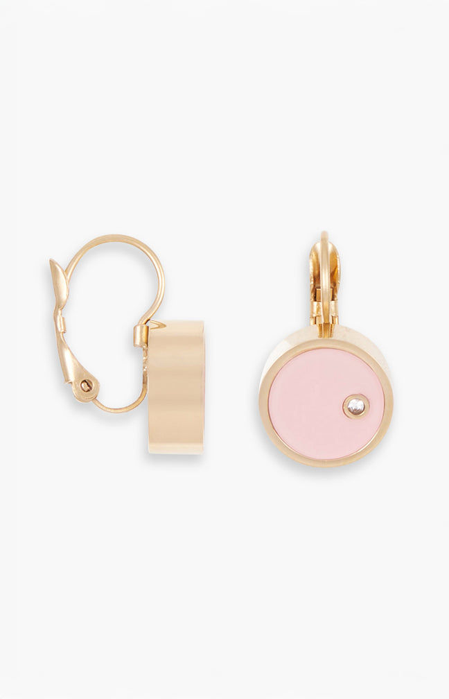 Boucles d'oreilles - Acier inoxydable - Doré & rose