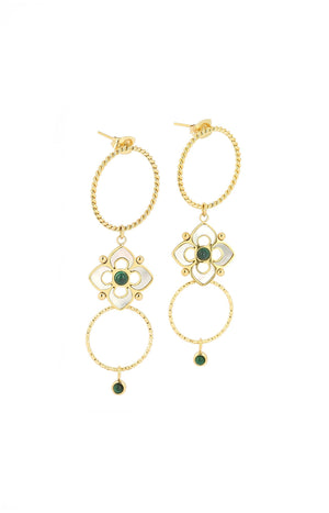 Boucles d'oreilles - Acider inoxydable - Doré
