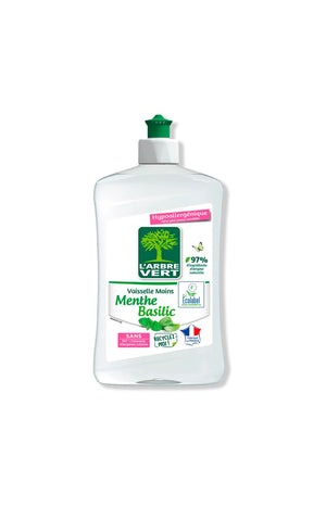Liquide vaisselle & mains - Menthe basilic hypoallergénique - 500 ml