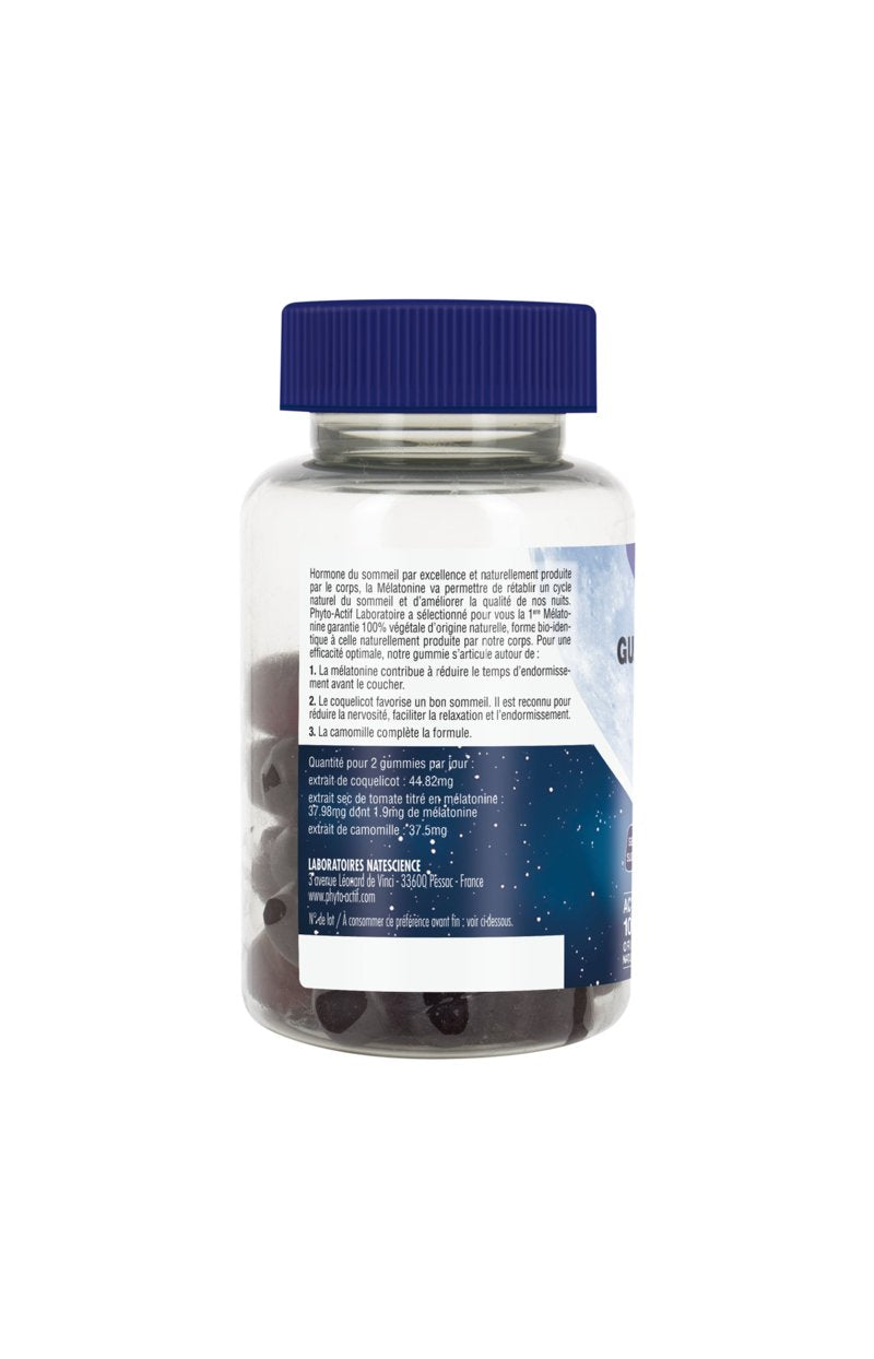Gummies mélatonine 1,9 mg - Sommeil - 60 gummies