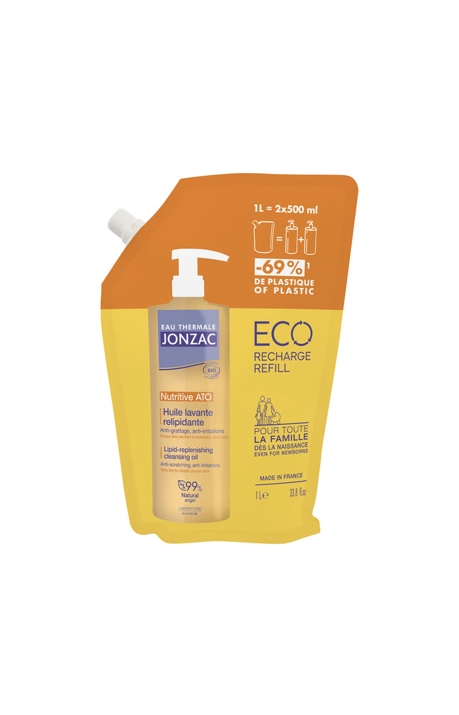 Huile lavante - Doypack - Peaux atopiques - Corps