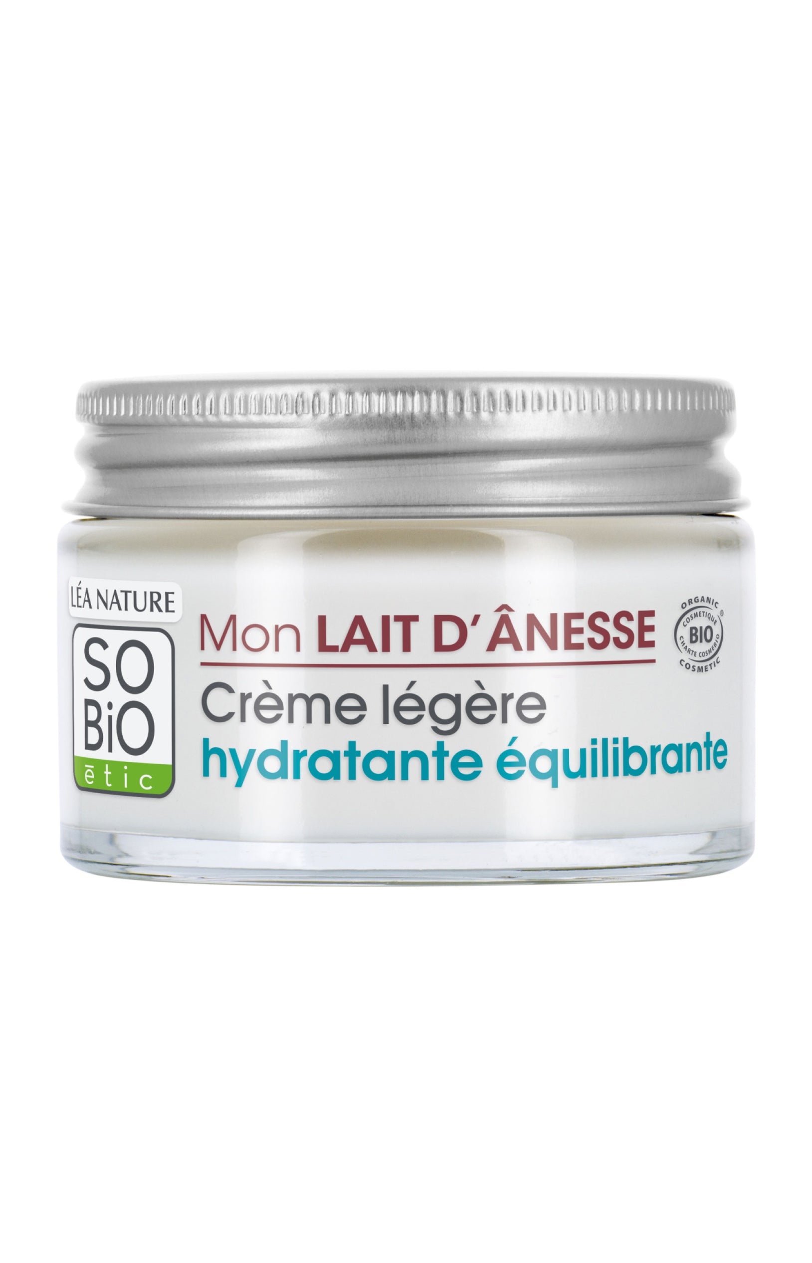 Crème légère hydratante équilibrante - Mon Lait d'Ânesse - 50 ml