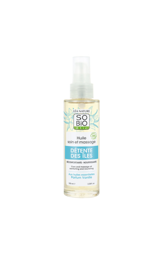 Huile soin & massage - Vanille - 100 ml