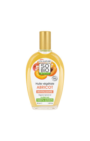 Huile végétale d'abricot bio - 50 ml